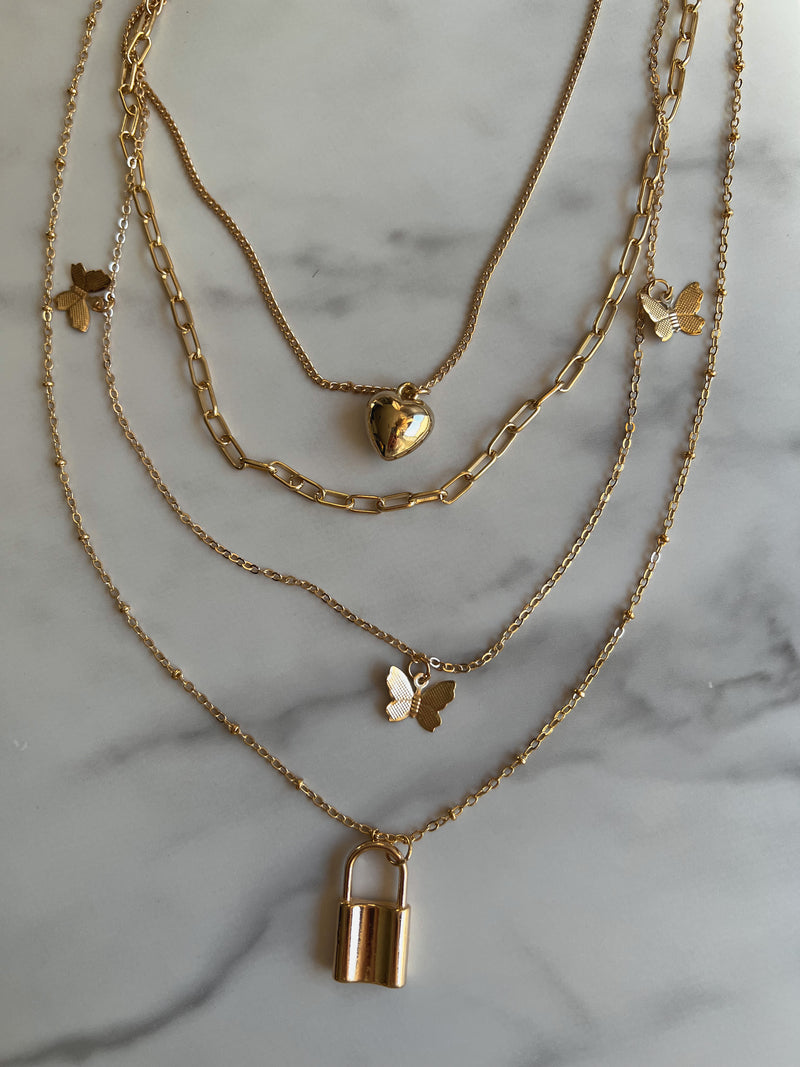 Cœur D'or Layered Necklace